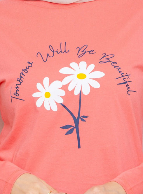 Bubblegum Printed Long - Sleeve Design 24 - Khotwh